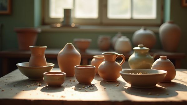 Céramique artisanale : entre atelier créatif et objets du quotidien